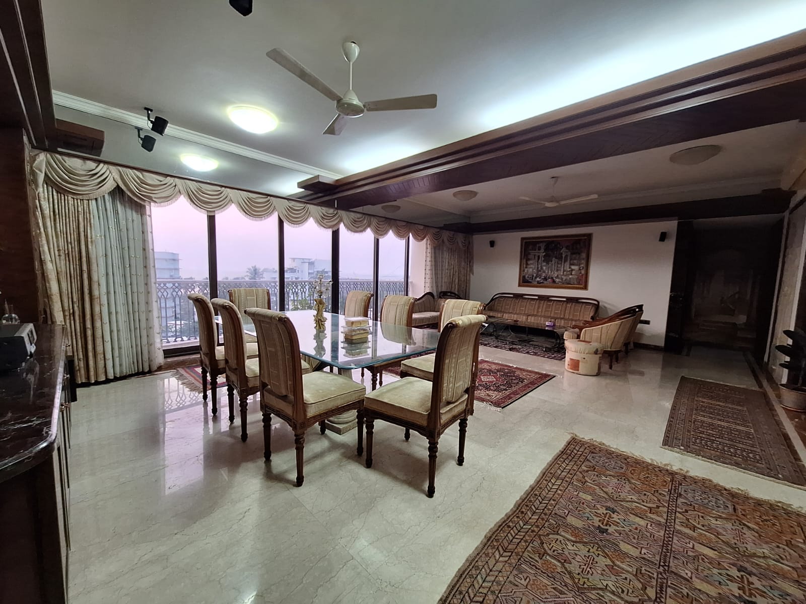 A Classy 4BHK Terrace Flat Fully Furnished Available For Lease At Bandra West